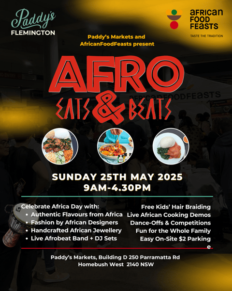 Afro Eats & Beats - May 25 2025 Afro Eats & Beats - May 25 2025