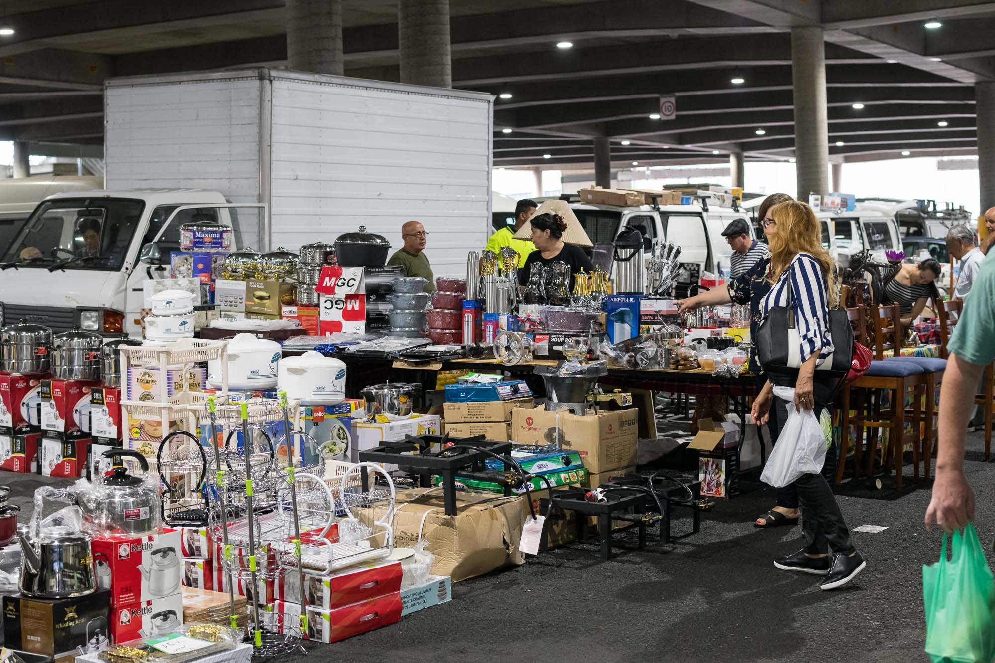 Swap & Sell at Paddy's Markets Flemington on a Saturday