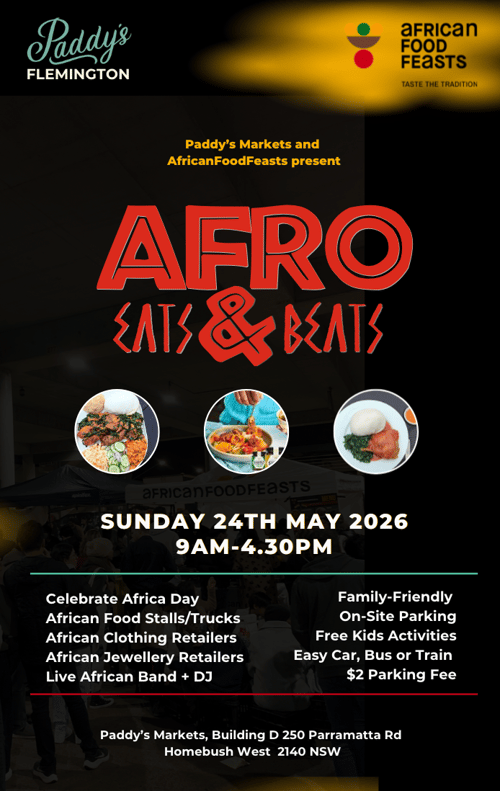 Paddys Afro Eats and Beats May 2026