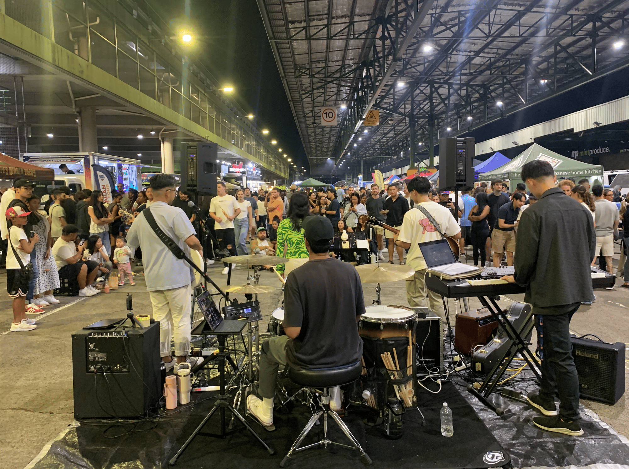 WestFriends Playing at Paddy's Night Food Markets