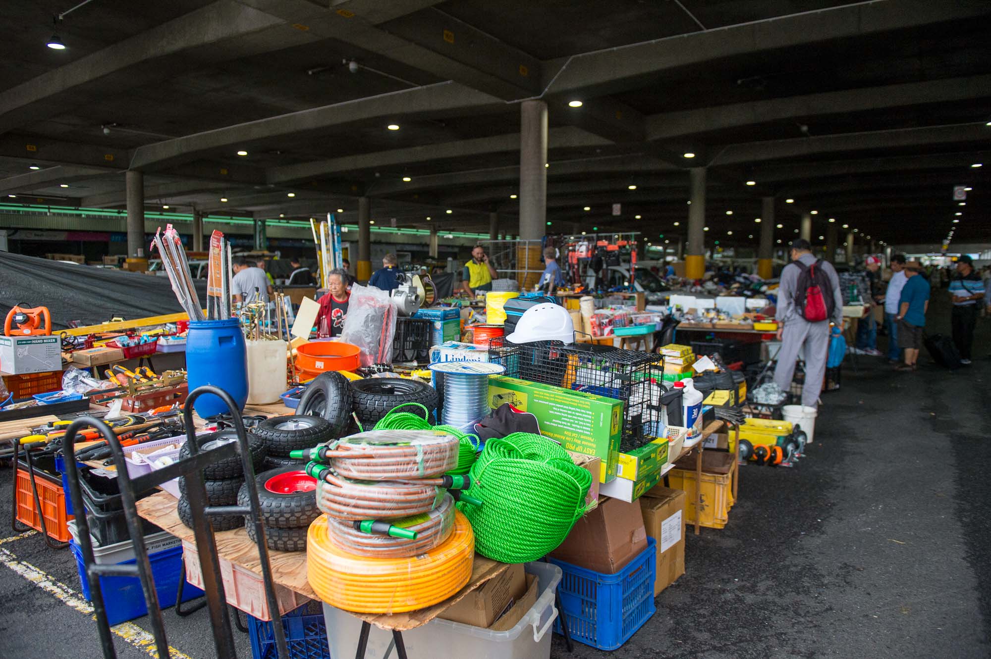 Swap & Sell at paddy's Markets Flemington on a Saturday
